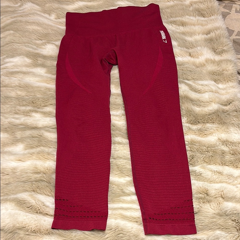Kids Red Leggings